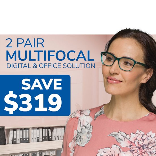 Picture of Corporate Multifocal 2 Pairs Solution Coupon